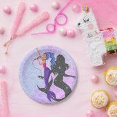 Assiettes En Carton Plaques en papier sirène (Fête)