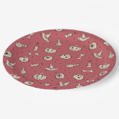 Assiettes En Carton Plaques en papier Spams & Skeletons (Angle)