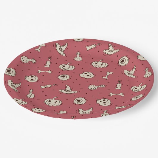 Assiettes En Carton Plaques en papier Spams & Skeletons (Angle)