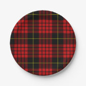 Assiettes En Carton Plaques en papier tarte rouge (Devant)