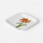 Assiettes En Carton Plaques en papier tawny (Angulaire)