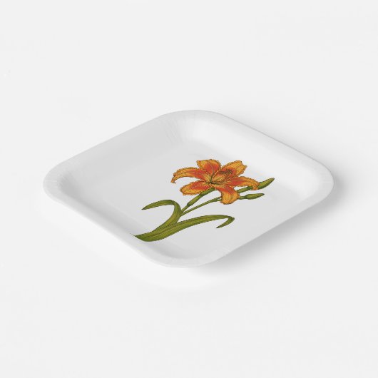 Assiettes En Carton Plaques en papier tawny (Angulaire)