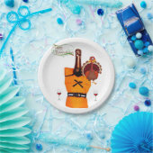 Assiettes En Carton Plaques en papier Thanksgiving Wine (Fête)