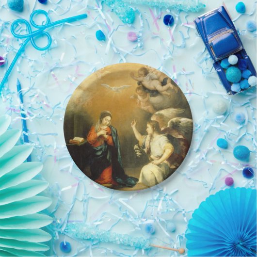 Assiettes En Carton Plaques en papier vierge (Fête)