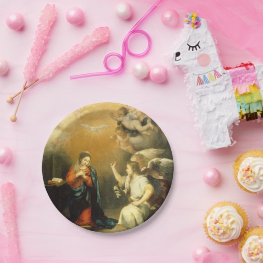 Assiettes En Carton Plaques en papier vierge (Fête)