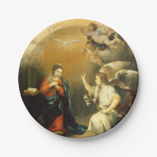 Assiettes En Carton Plaques en papier vierge (Devant)