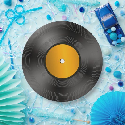 Assiettes En Carton Plaques en papier vinyle (Fête)