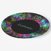 Assiettes En Carton Plaques en verre brisé (Angle)