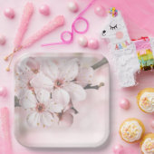 Assiettes En Carton Plaques et bosses en papier Cherry Blossom (Fête)