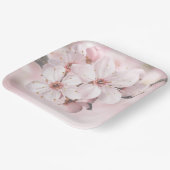 Assiettes En Carton Plaques et bosses en papier Cherry Blossom (Angulaire)