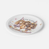 Assiettes En Carton Plaques Fairy Birday Party (Angle)
