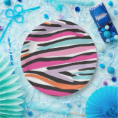 Assiettes En Carton Plaques Fille Power Party (Rose) (Fête)