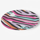 Assiettes En Carton Plaques Fille Power Party (Rose) (Angle)