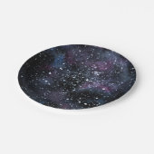 Assiettes En Carton Plaques Galaxy Galaxy Plaques de fête d'anniversai (Angle)