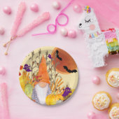 Assiettes En Carton Plaques Gnomes de récolte d'automne (Fête)