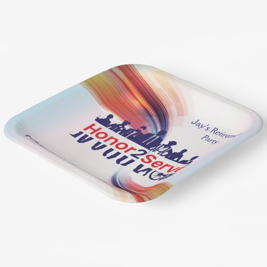 Assiettes En Carton Plaques Honor2Sert (Angulaire)