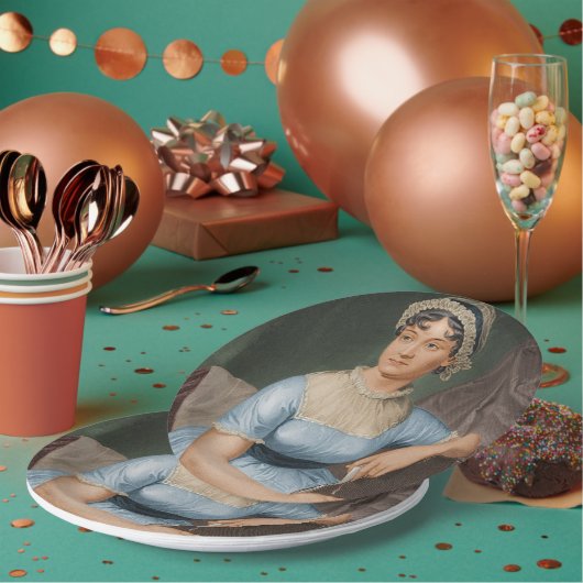 Assiettes En Carton Plaques Jane Austen (Multi)