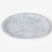 Assiettes En Carton Plaques jetables de la calque bleue poussiéreuse (Angle)