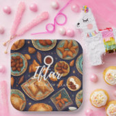 Assiettes En Carton Plaques jetables Iftar (Fête)