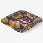 Assiettes En Carton Plaques jetables Iftar (Angulaire)