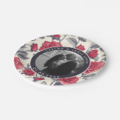 Assiettes En Carton Plaques Mariages Minimalistes Roses Chic Pour Coup (Angle)