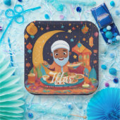 Assiettes En Carton Plaques papa jetables Iftar (Fête)
