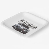 Assiettes En Carton plaques papier (Angulaire)