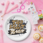 Assiettes En Carton Plaques papier à 2 queues à deux Legs (Fête)