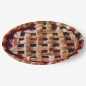 Assiettes En Carton Plaques papier à tarte cerise (Angle)