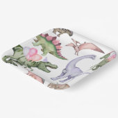 Assiettes En Carton Plaques papier à trois rapports pour filles (Angulaire)