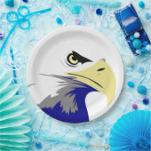 Assiettes En Carton Plaques papier Aigle (Fête)