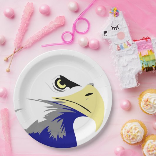 Assiettes En Carton Plaques papier Aigle (Fête)