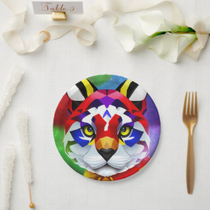 Assiettes En Carton Plaques papier Alexander's Cat