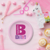 Assiettes En Carton Plaques papier Anniversaires simples et amusantes  (Fête)