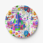 Assiettes En Carton Plaques papier Août, 26 Anniversaire (Devant)