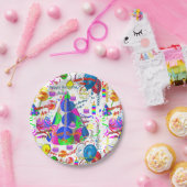 Assiettes En Carton Plaques papier Août, 2 Anniversaire (Fête)