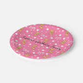 Assiettes En Carton Plaques Papier Chihuahua Rose (Angle)