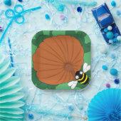 Assiettes En Carton Plaques papier citrouille (Fête)