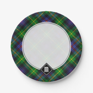 Assiettes En Carton Plaques Papier Clan Farquharson Tartan