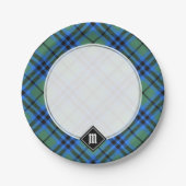 Assiettes En Carton Plaques Papier Clan Keith Tartan (Devant)