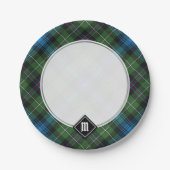 Assiettes En Carton Plaques papier Clan MacKenzie Tartan (Devant)