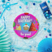 Assiettes En Carton Plaques papier d'anniversaire (Fête)