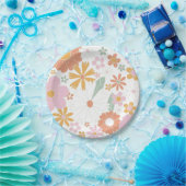 Assiettes En Carton Plaques papier d'anniversaire florales super (Fête)