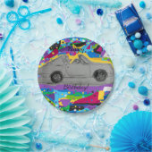 Assiettes En Carton Plaques papier d'anniversaire joyeuses (Fête)