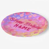 Assiettes En Carton Plaques papier d'anniversaire Joyeuses HAMbyWG (Angle)