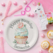 Assiettes En Carton Plaques papier d'anniversaire personnalisées (Fête)