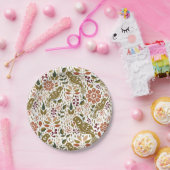 Assiettes En Carton Plaques Papier d'art populaire faisan Plaques d'au (Fête)