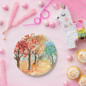 Assiettes En Carton Plaques papier d'automne (Fête)