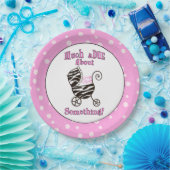 Assiettes En Carton Plaques papier de célébration personnalisées (Fête)