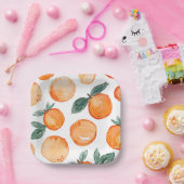 Assiettes En Carton Plaques Papier de la Clémentine Little Cutie (Fête)